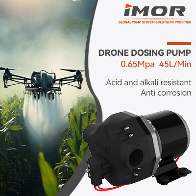 IMOR diaphragm pump monopolized the market for drone pesticide spraying in China.